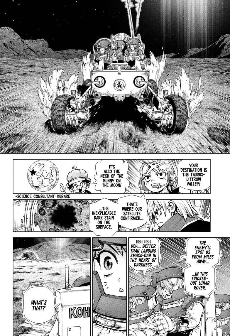 Dr. Stone Manga Chapter 227 page 5 - It Was You scene