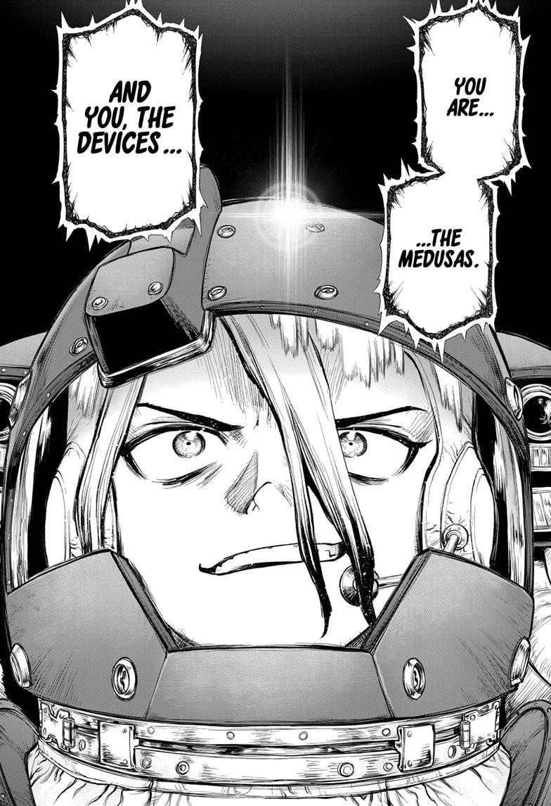 Dr. Stone Manga Chapter 228 page 5 - Life Stone scene