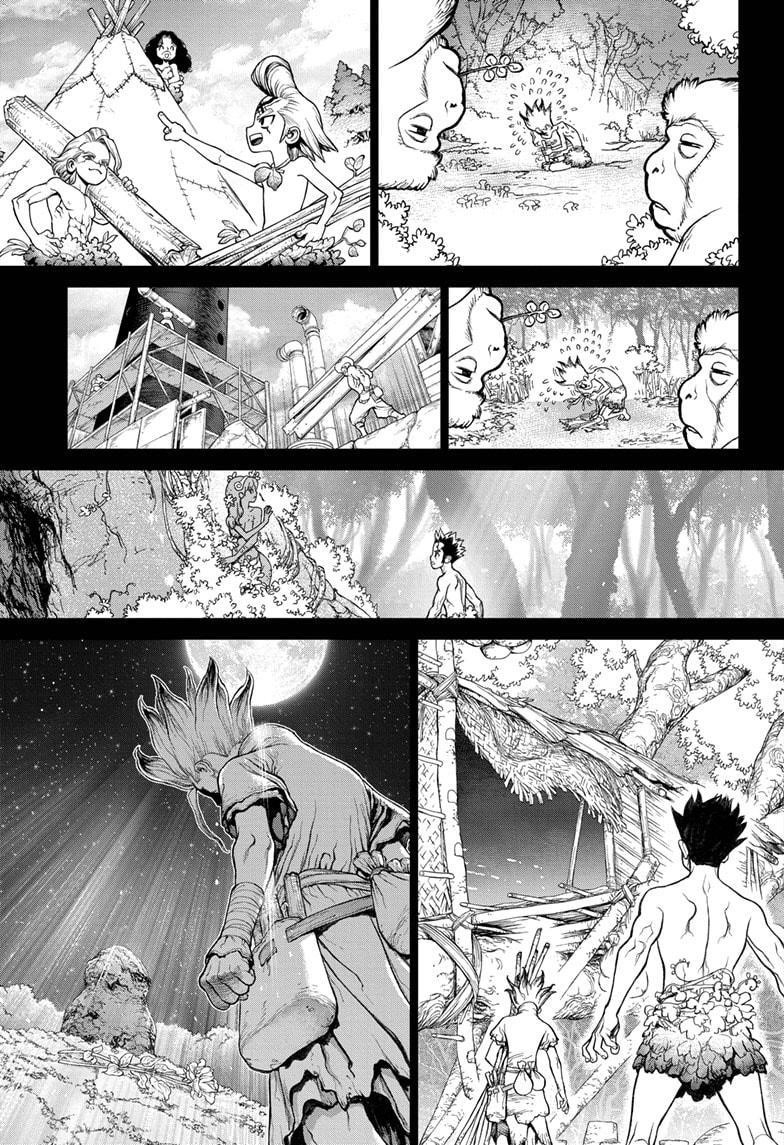Dr. Stone Manga Chapter 229 page 14 - Why-Man scene