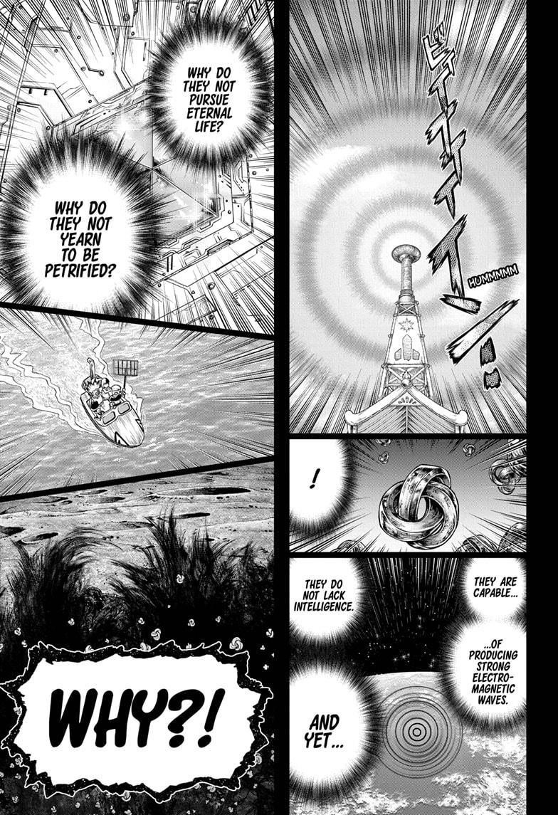 Dr. Stone Manga Chapter 229 page 16 - Why-Man scene