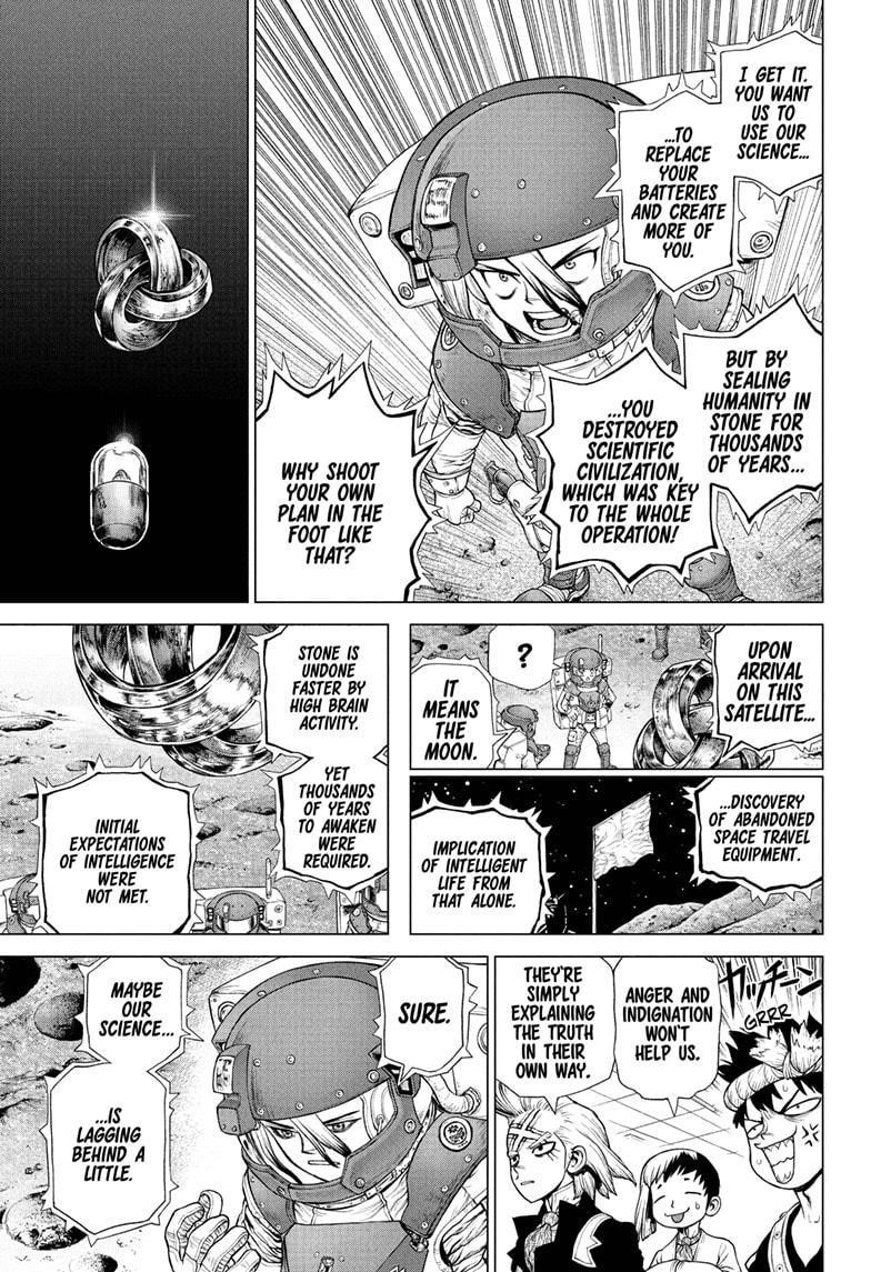 Dr. Stone Manga Chapter 230 page 11 - Human scene