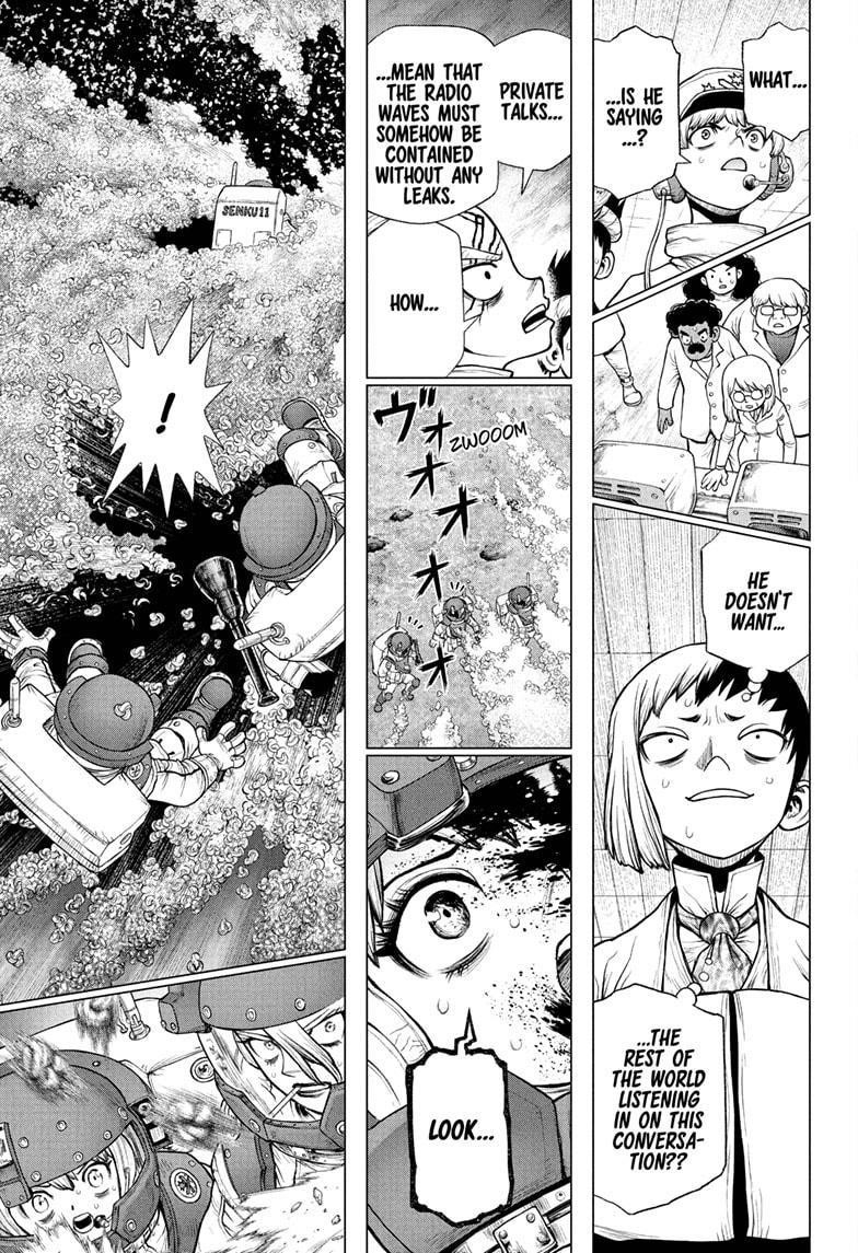 Dr. Stone Manga Chapter 230 page 14 - Human scene