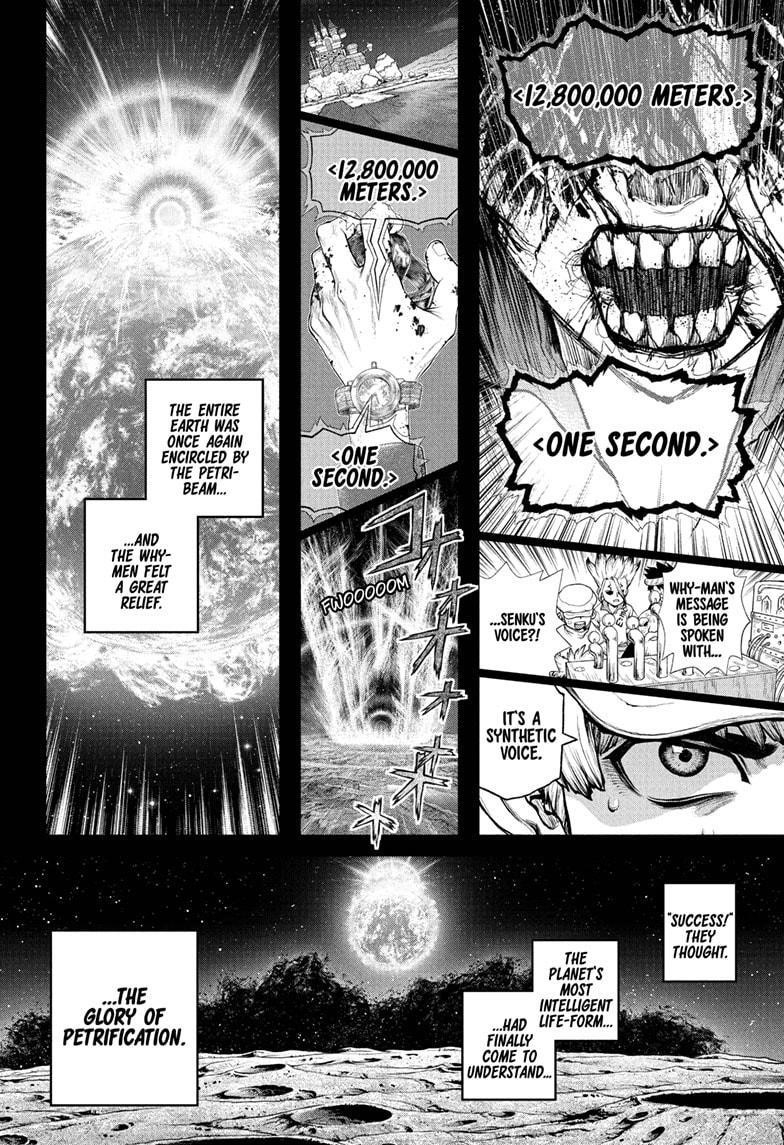 Dr. Stone Manga Chapter 230 page 6 - Human scene