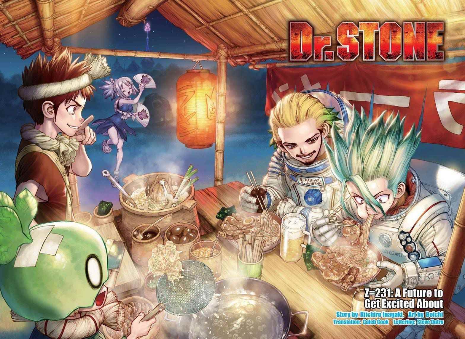 Dr. Stone Manga Chapter 231 page 2 - A Future To Get Excited About scene
