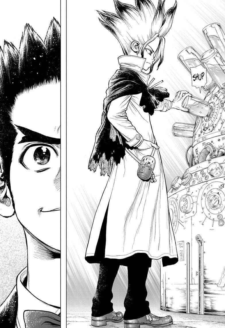 Dr. Stone Manga Chapter 232 page 14 - Final Chapter: Dr. STONE scene
