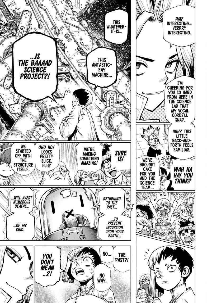 Dr. Stone Manga Chapter 232 page 15 - Final Chapter: Dr. STONE scene