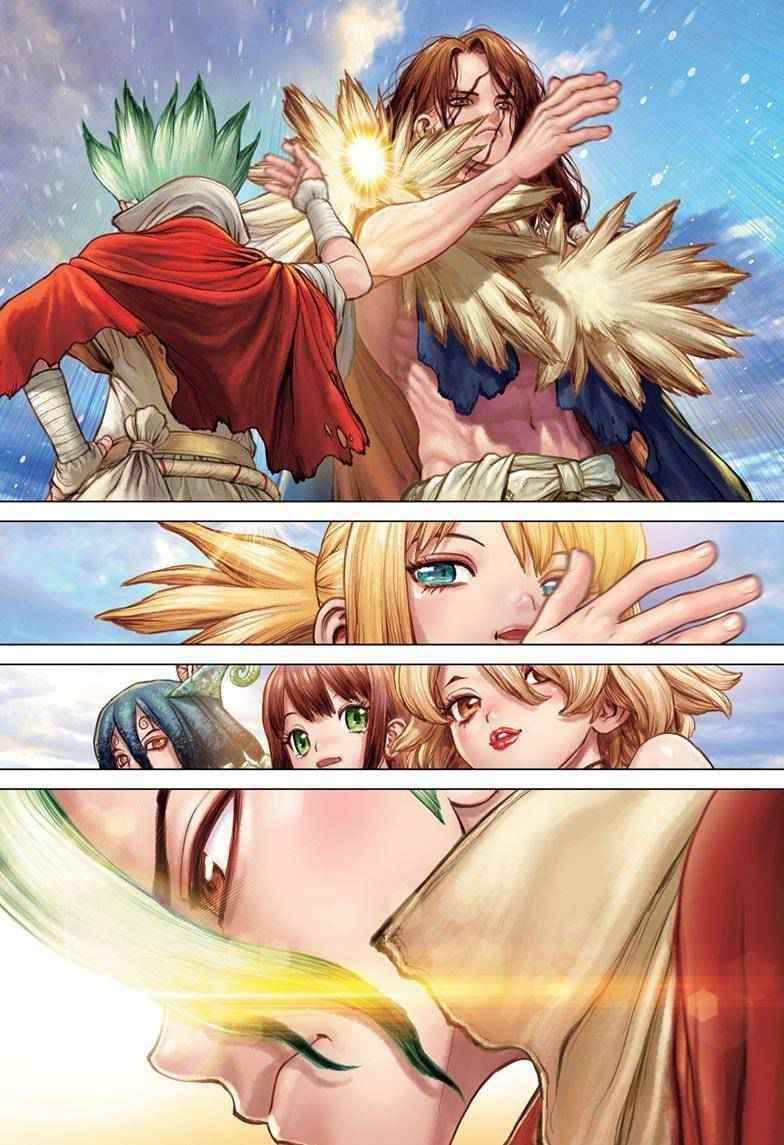 Dr. Stone Manga Chapter 232 page 4 - Final Chapter: Dr. STONE scene