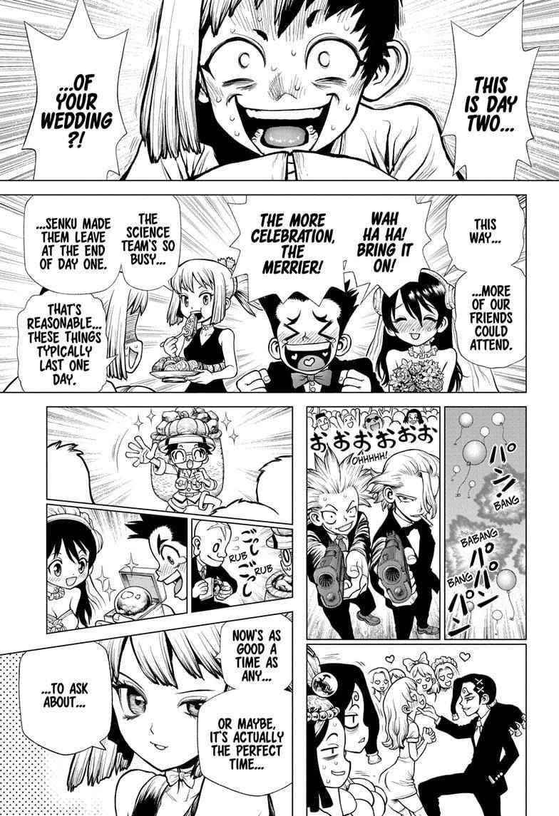 Dr. Stone Manga Chapter 232 page 9 - Final Chapter: Dr. STONE scene