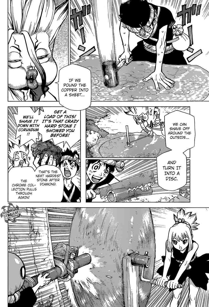 Dr. Stone Manga Chapter 25 page 8 - By These Hands, the Light of Science scene