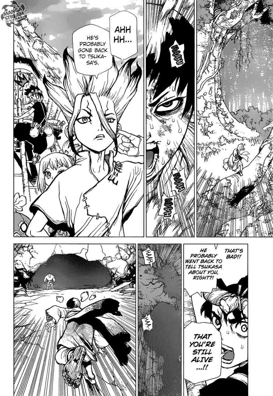 Dr. Stone Manga Chapter 26 page 14 - A Shallow Alliance scene