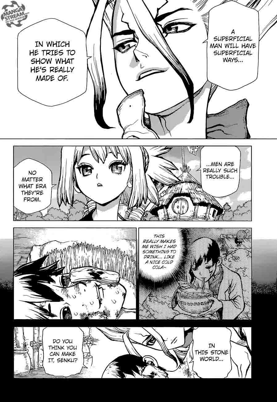 Dr. Stone Manga Chapter 26 page 16 - A Shallow Alliance scene