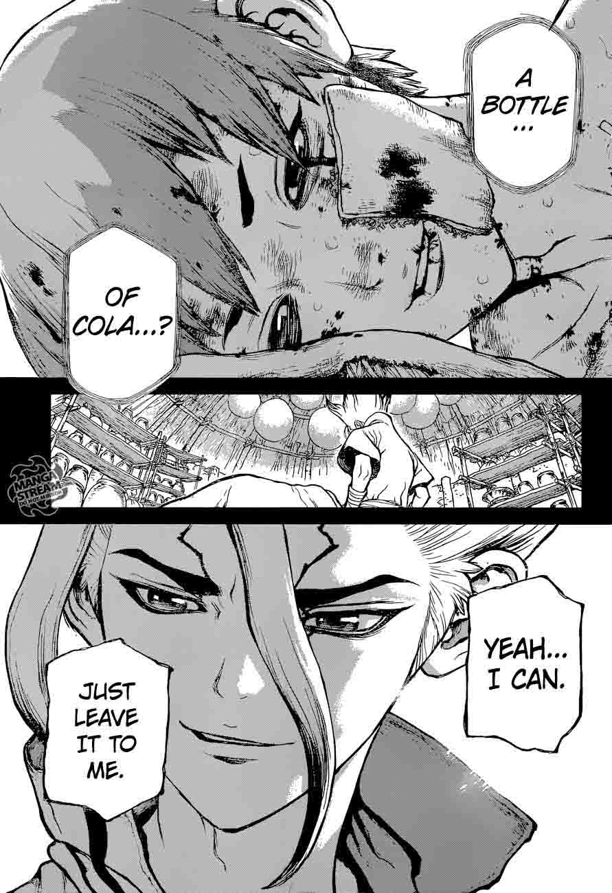 Dr. Stone Manga Chapter 26 page 17 - A Shallow Alliance scene