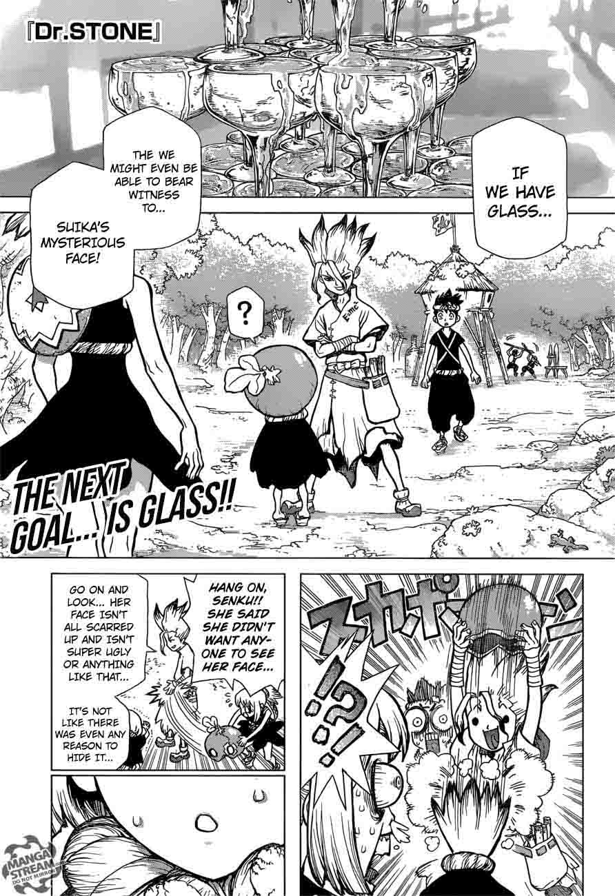 Dr. Stone Manga Chapter 28 page 1 - Clear World scene