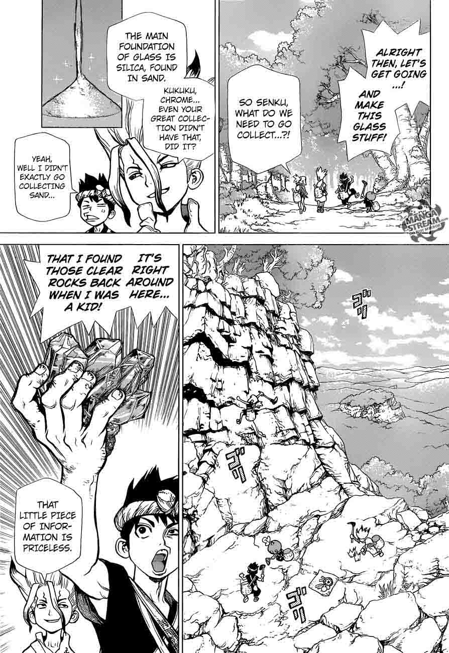 Dr. Stone Manga Chapter 28 page 7 - Clear World scene