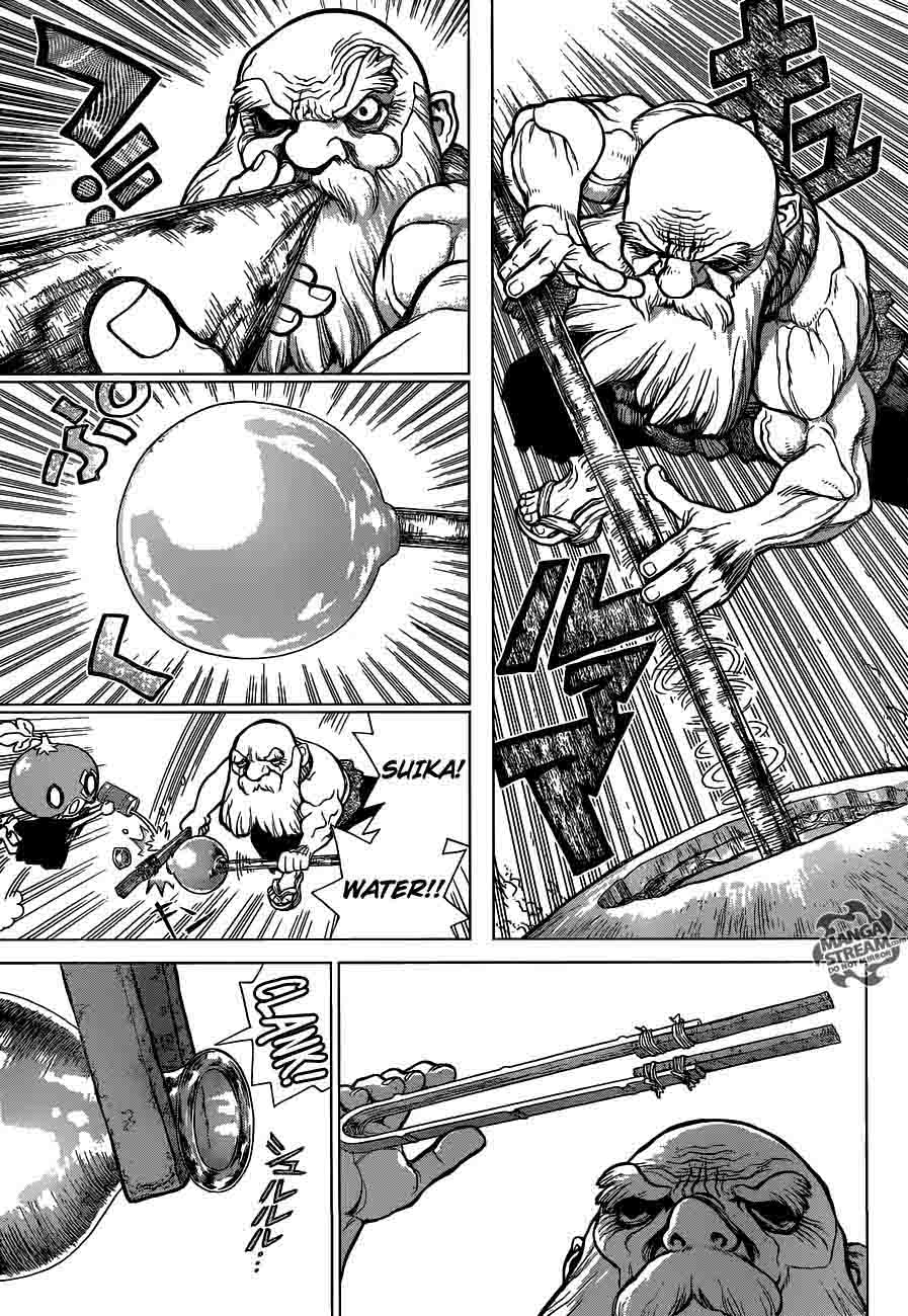 Dr. Stone Manga Chapter 29 page 11 - Senku's Lab scene