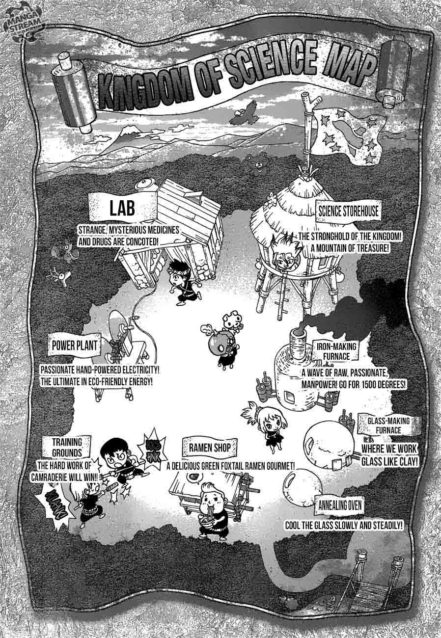 Dr. Stone Manga Chapter 29 page 15 - Senku's Lab scene