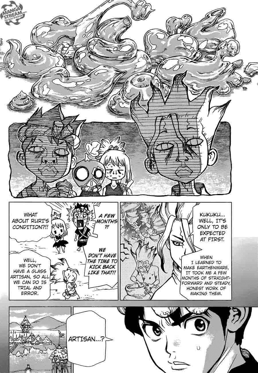 Dr. Stone Manga Chapter 29 page 4 - Senku's Lab scene