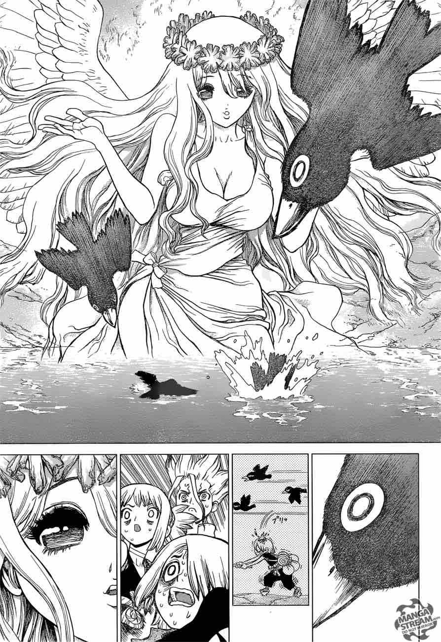 Dr. Stone Manga Chapter 30 page 12 - Death Green scene