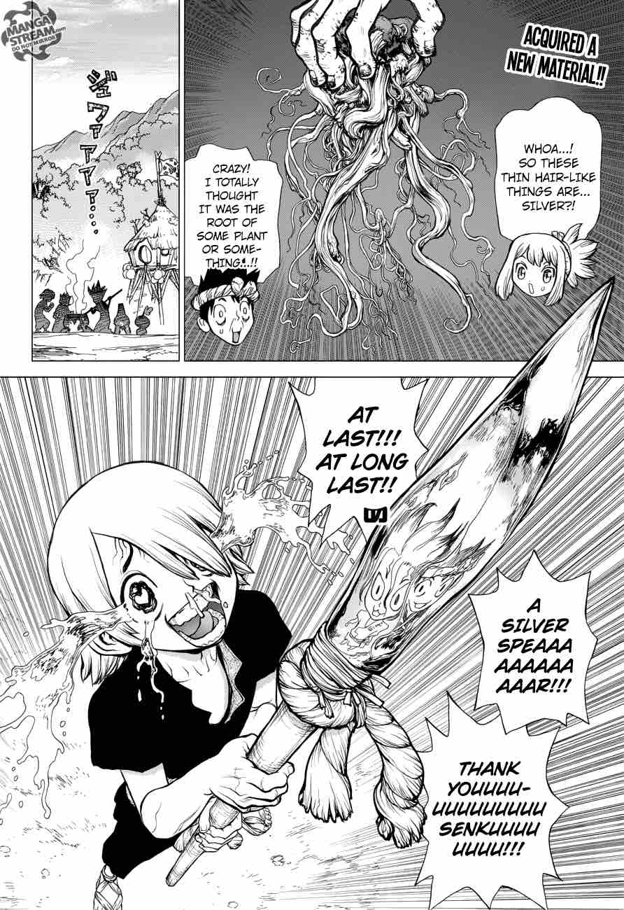 Dr. Stone Manga Chapter 30 page 2 - Death Green scene
