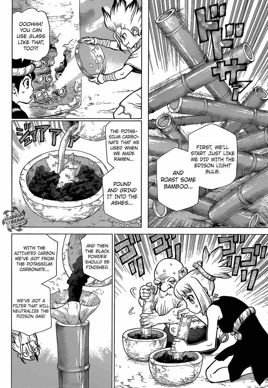 Dr. Stone Manga Chapter 31 page 17 - Friends Have Each Other's Backs scene