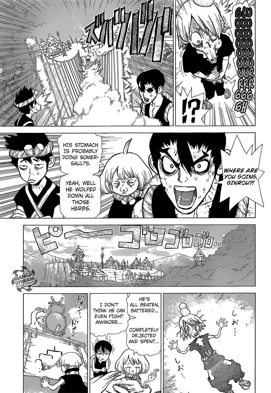 Dr. Stone Manga Chapter 37 page 5 - Science-User Chrome scene