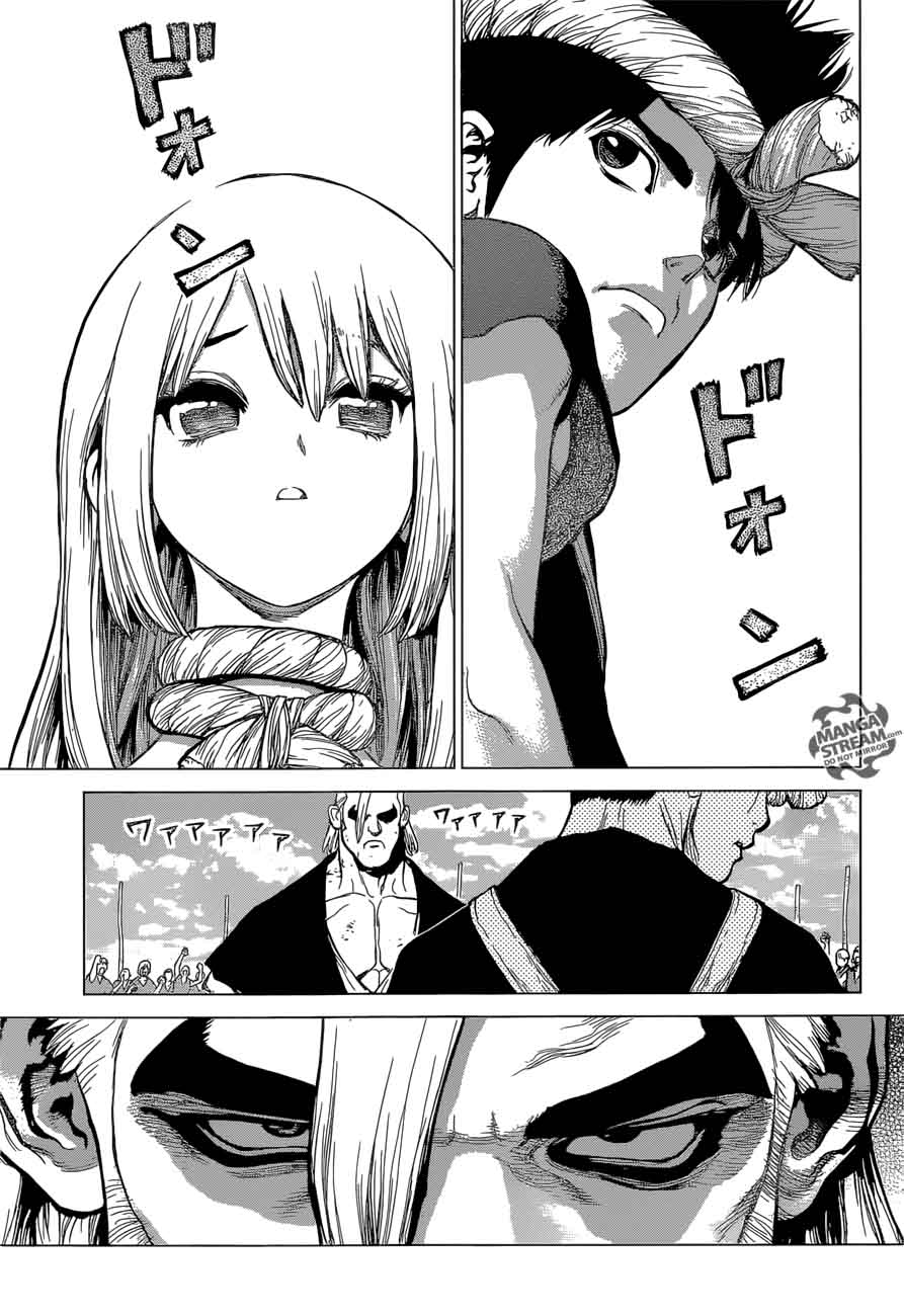 Dr. Stone Manga Chapter 37 page 9 - Science-User Chrome scene