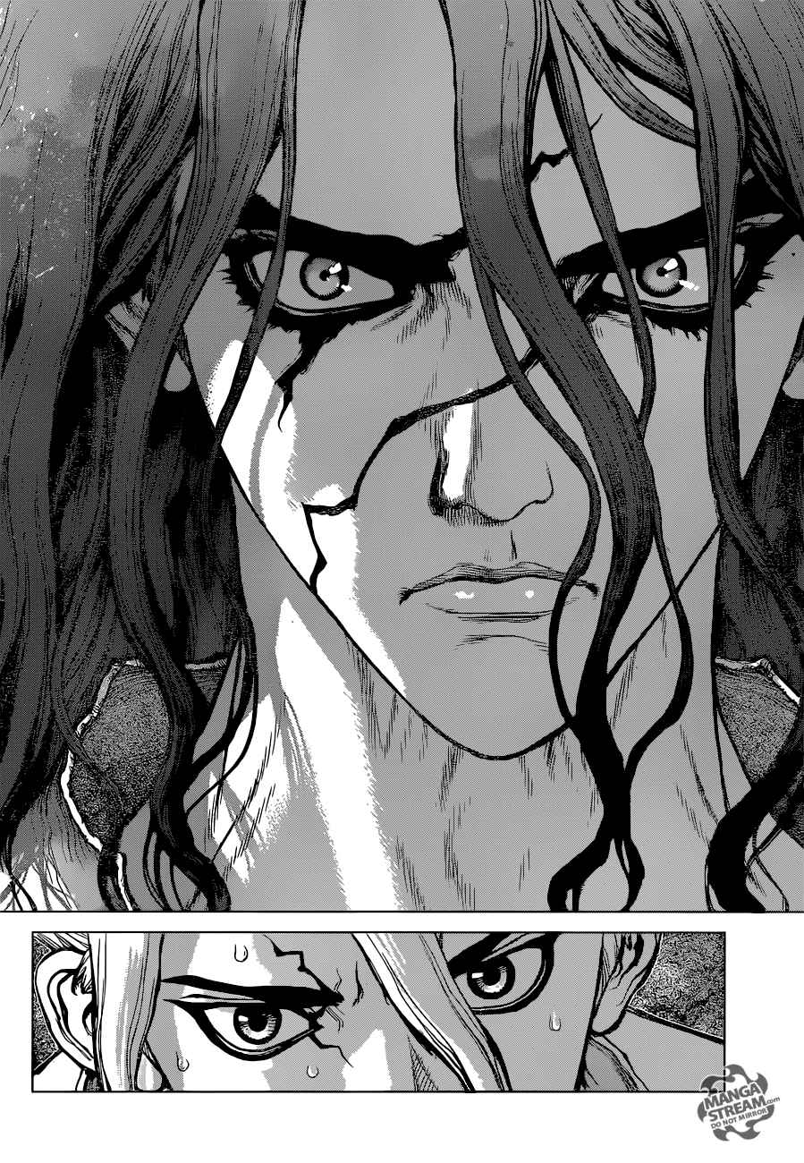 Dr. Stone Manga Chapter 4 page 16 - Pure White Seashells scene