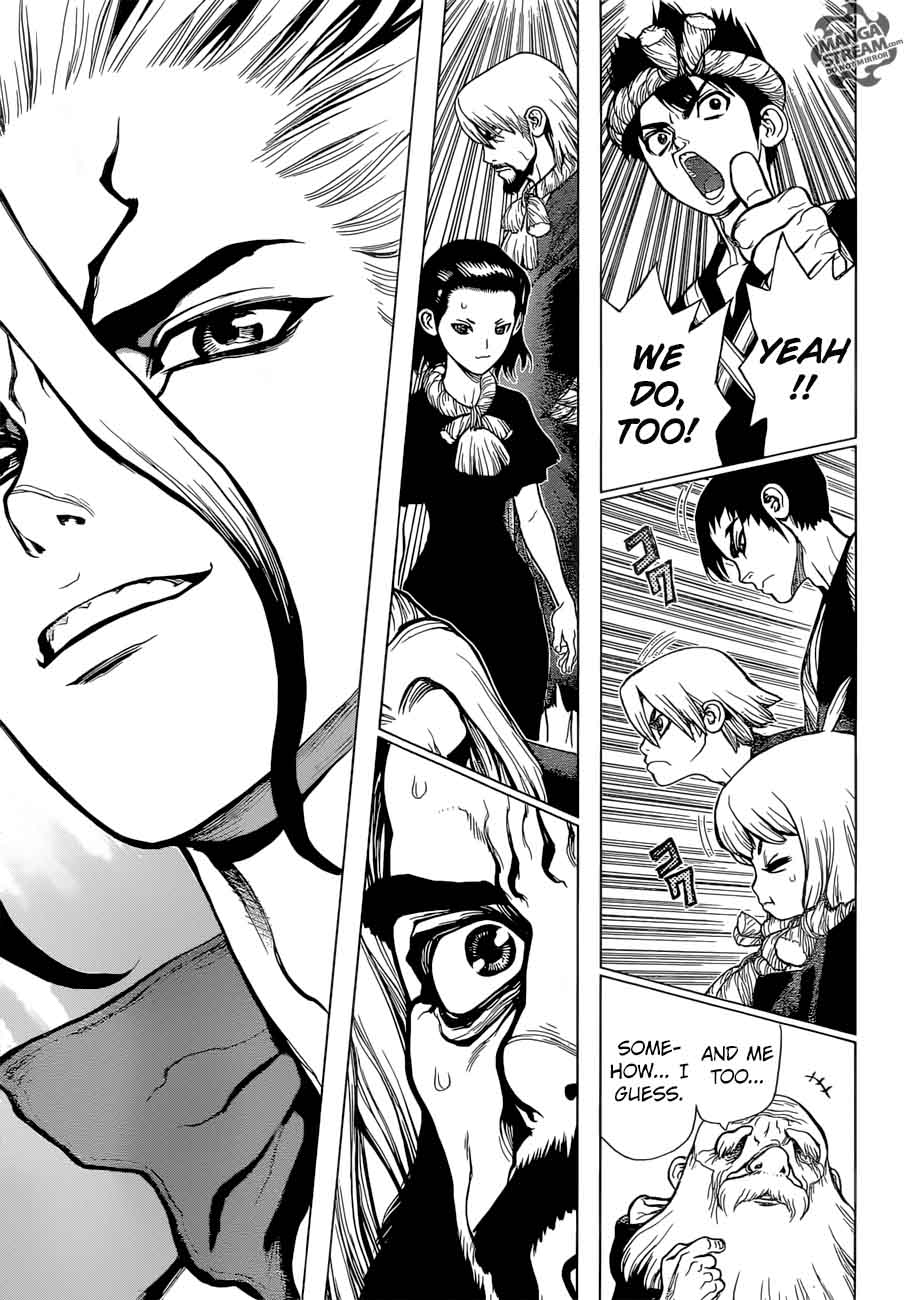 Dr. Stone Manga Chapter 41 page 12 - Doctor Stone scene