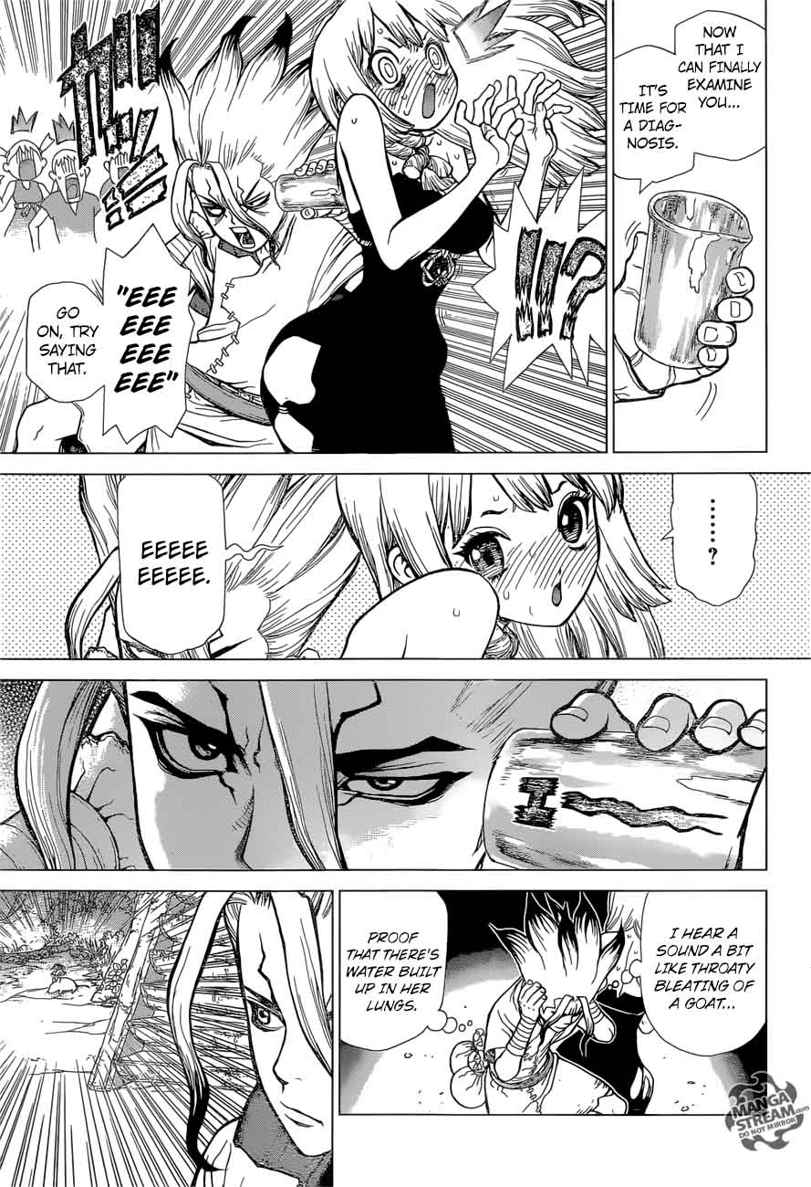 Dr. Stone Manga Chapter 41 page 3 - Doctor Stone scene