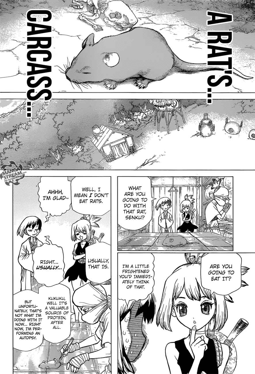 Dr. Stone Manga Chapter 41 page 4 - Doctor Stone scene