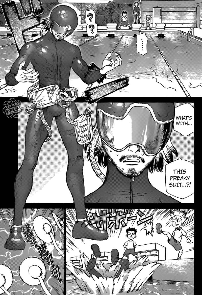 Dr. Stone Manga Chapter 42 page 11 - Tale for the Ages scene