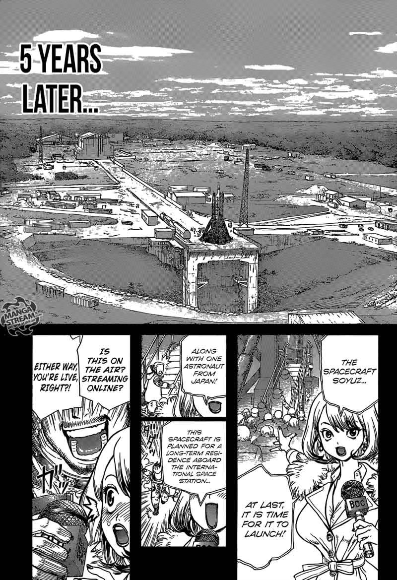 Dr. Stone Manga Chapter 42 page 15 - Tale for the Ages scene
