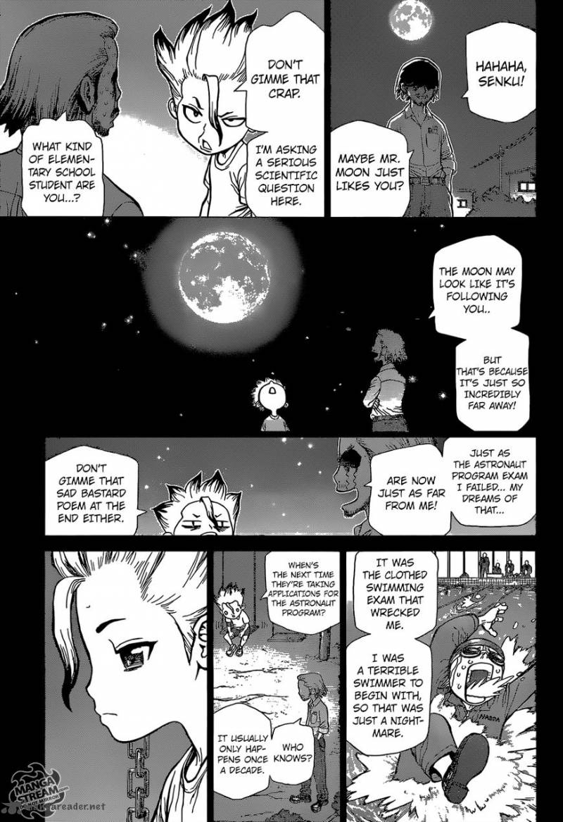 Dr. Stone Manga Chapter 43 page 7 - Humanity's Final Six scene