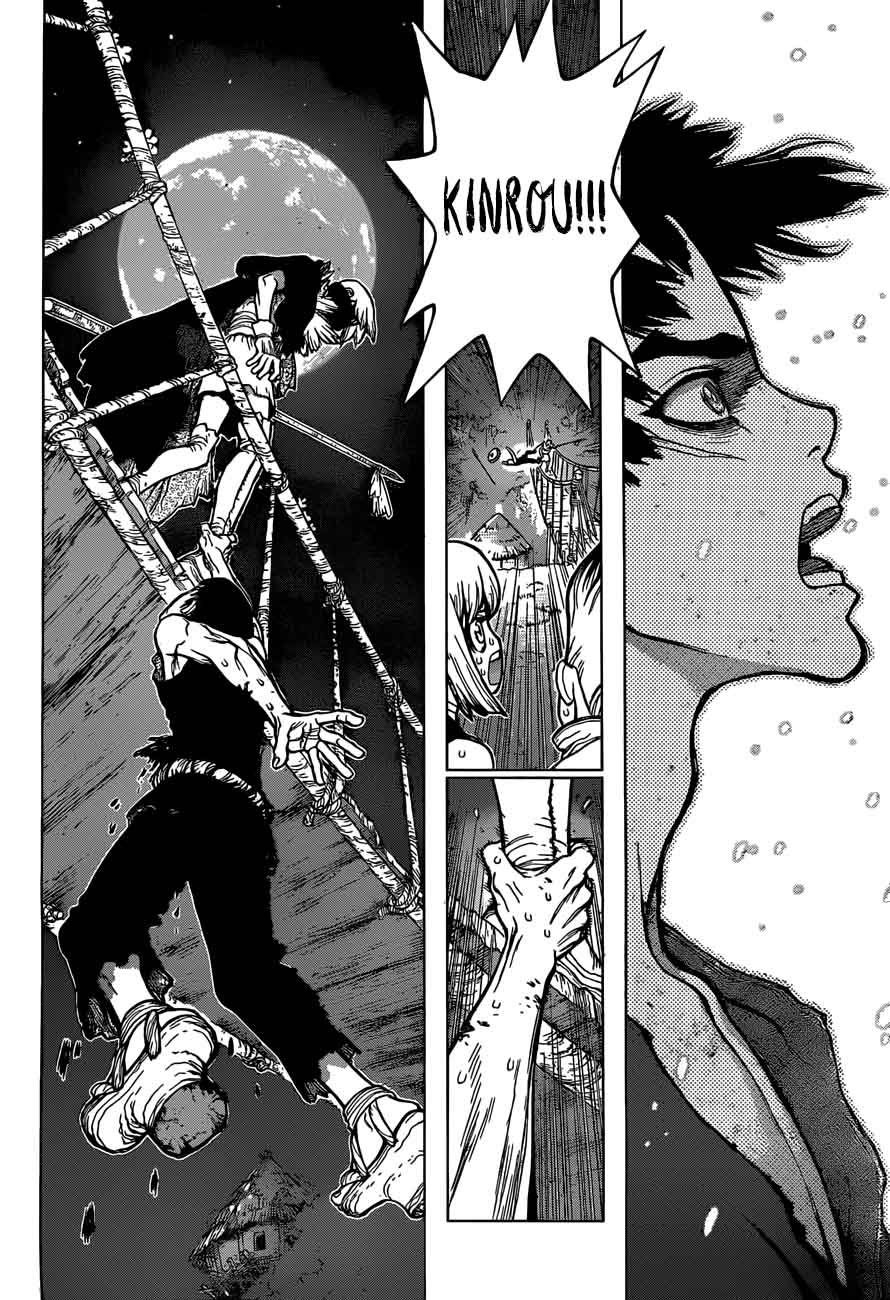 Dr. Stone Manga Chapter 46 page 11 - Stone Wars scene