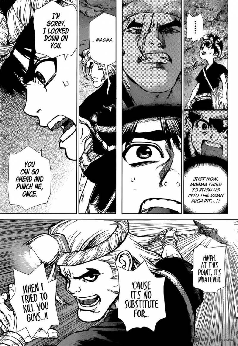Dr. Stone Manga Chapter 56 page 7 - The Treasure scene