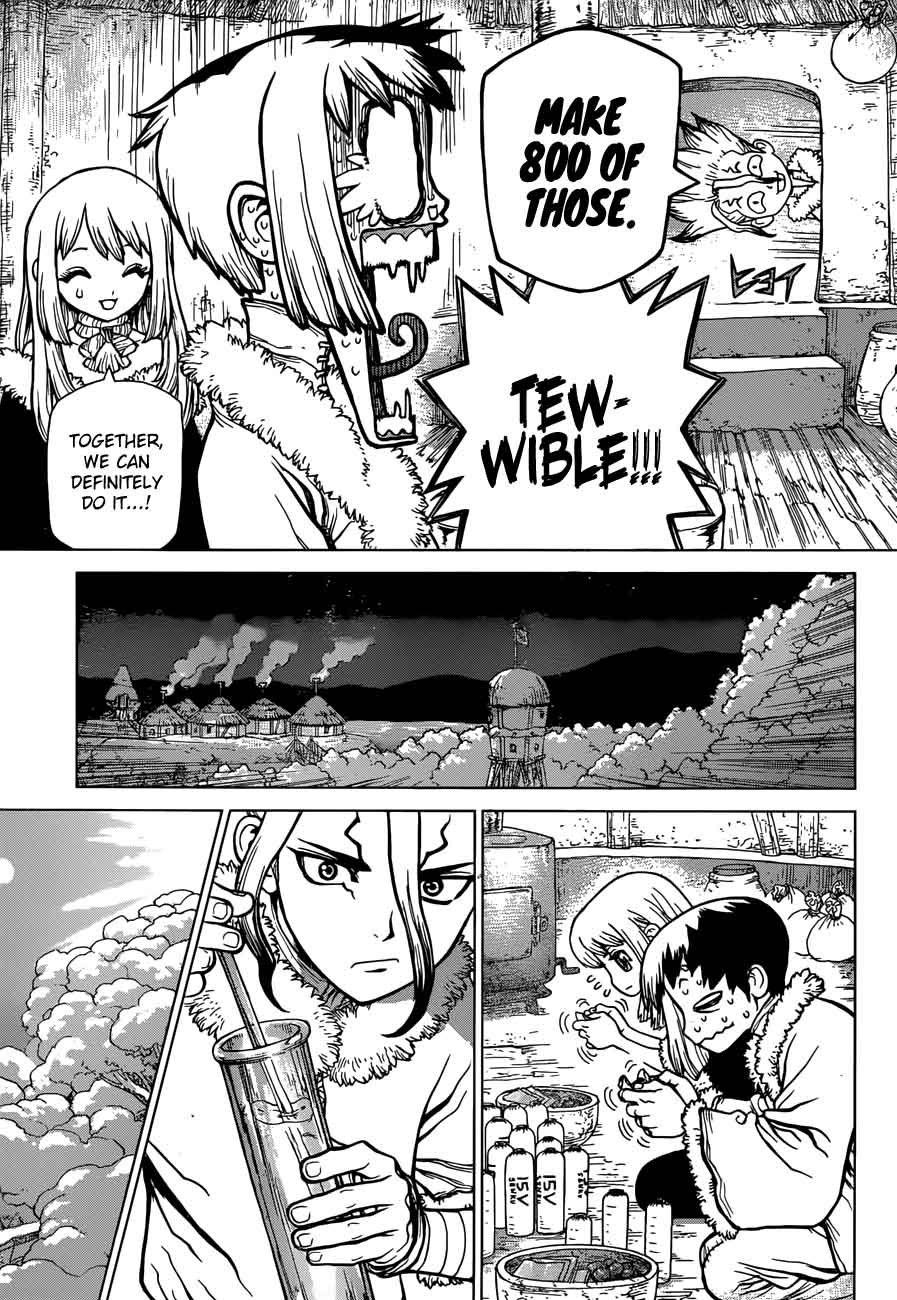 Dr. Stone Manga Chapter 58 page 17 - Wave of Science scene