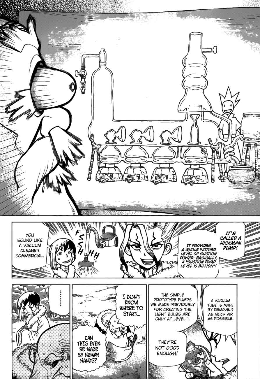 Dr. Stone Manga Chapter 58 page 4 - Wave of Science scene
