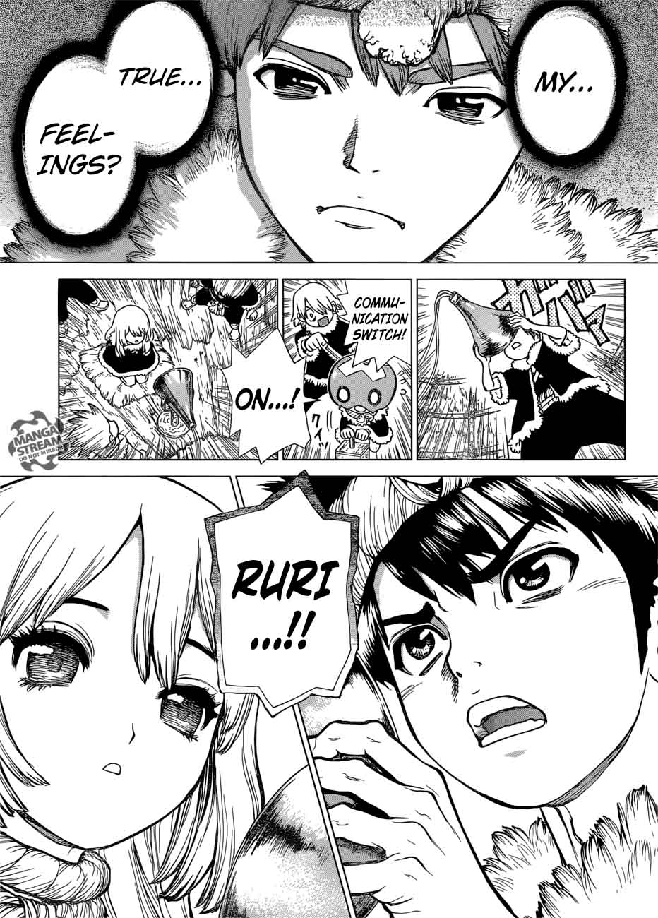 Dr. Stone Manga Chapter 59 page 8 - Voices from Here to Eternity scene
