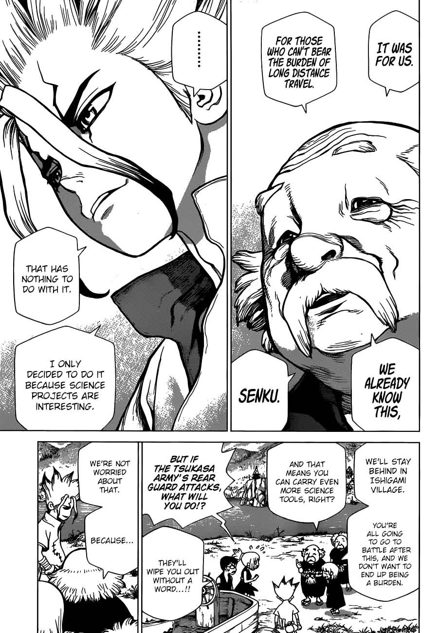 Dr. Stone Manga Chapter 69 page 8 - Steam Gorilla scene