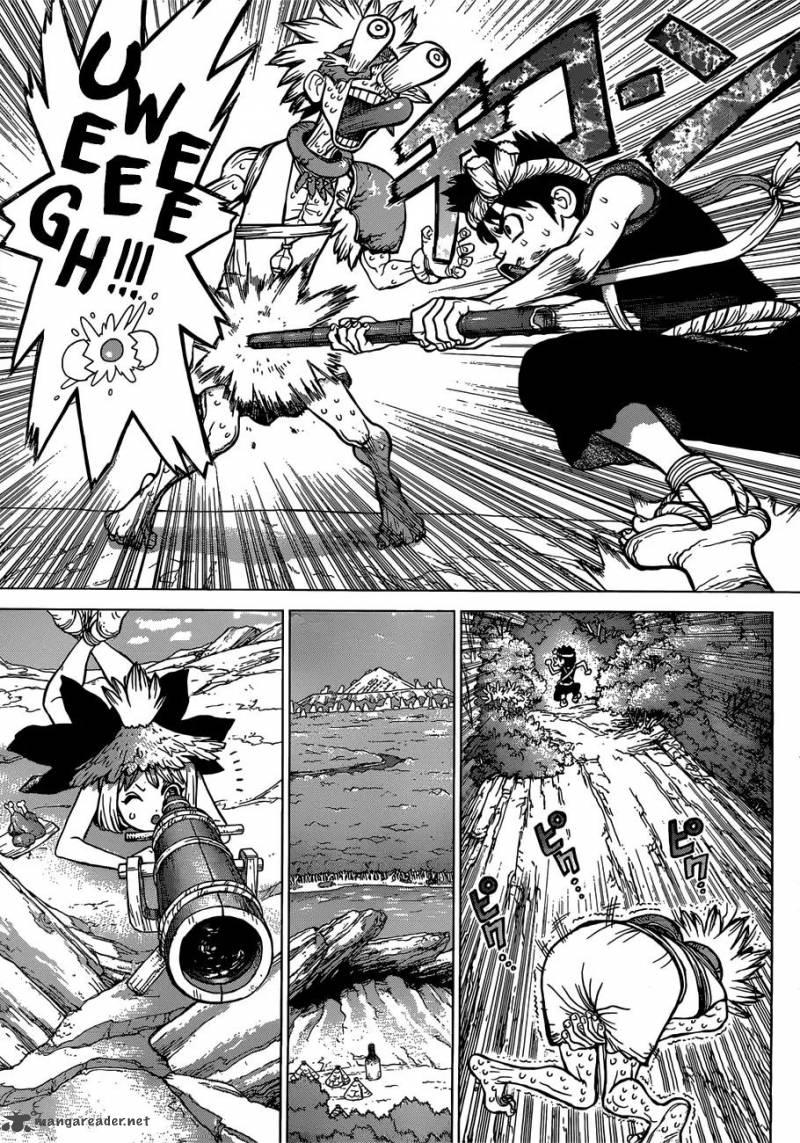 Dr. Stone Manga Chapter 72 page 13 - Experience Points scene
