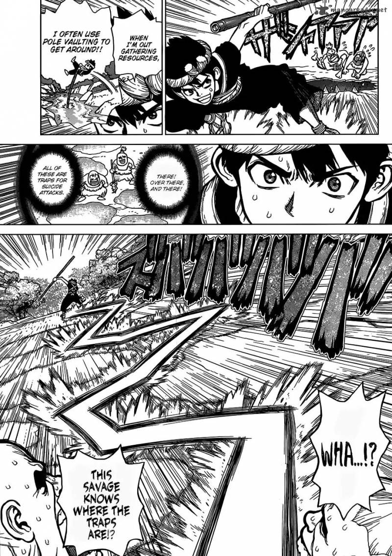 Dr. Stone Manga Chapter 72 page 4 - Experience Points scene