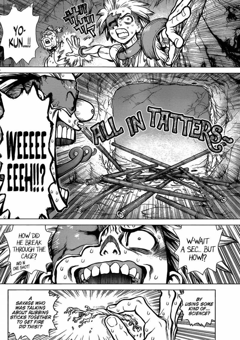 Dr. Stone Manga Chapter 72 page 5 - Experience Points scene