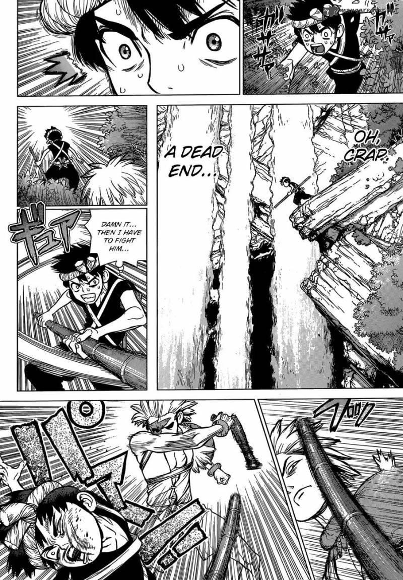 Dr. Stone Manga Chapter 72 page 8 - Experience Points scene