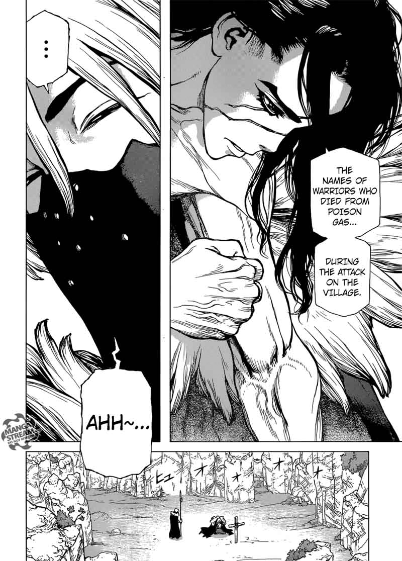 Dr. Stone Manga Chapter 74 page 8 - Fateful 20 Seconds scene