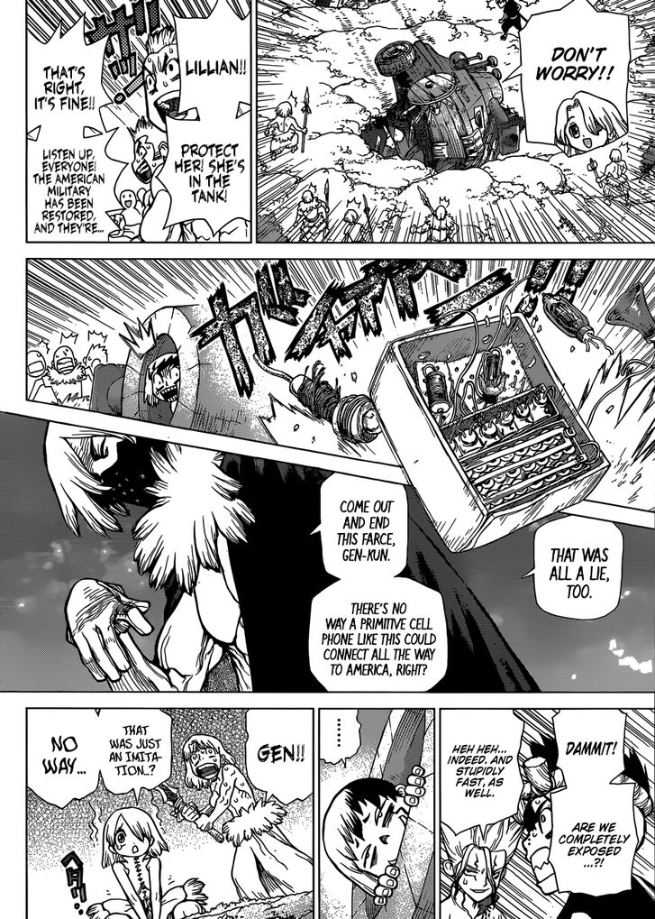 Dr. Stone Manga Chapter 76 page 10 - Final Battle scene