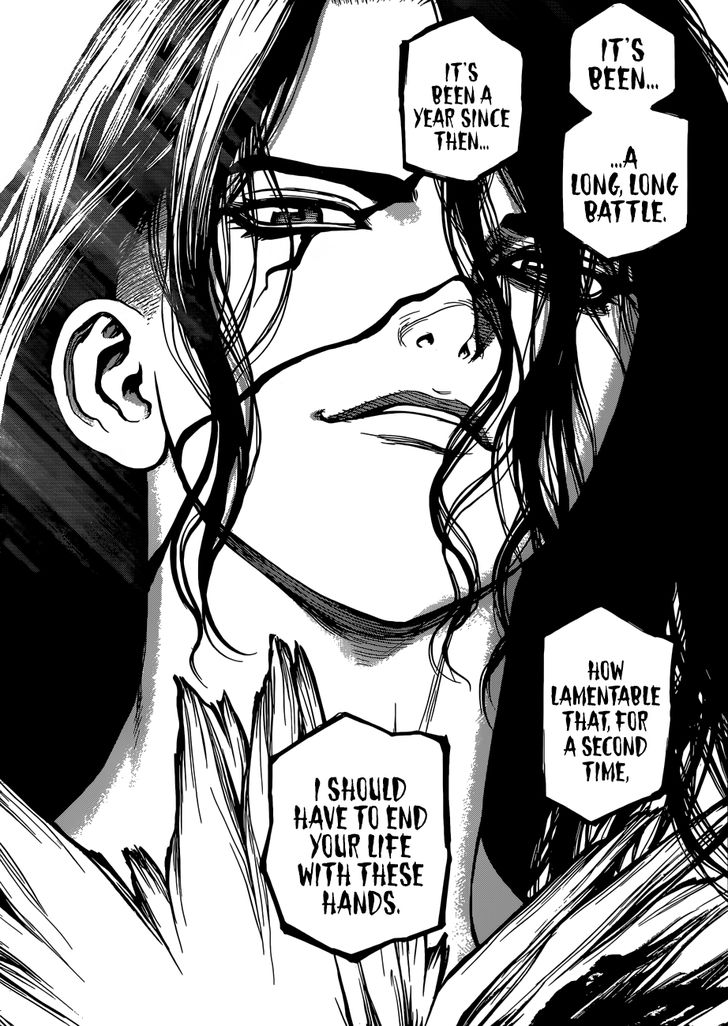 Dr. Stone Manga Chapter 76 page 8 - Final Battle scene