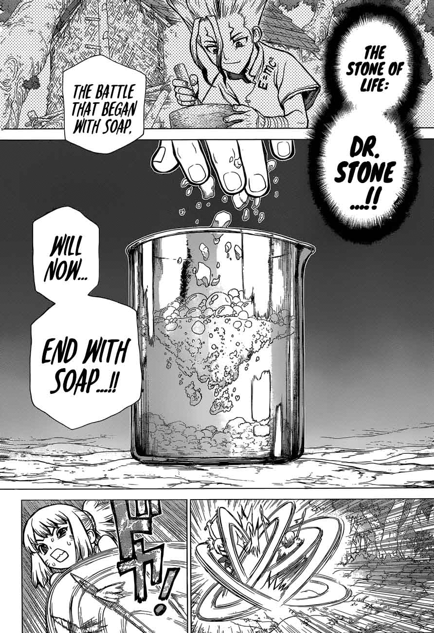 Dr. Stone Manga Chapter 77 page 14 - The Power of Science scene