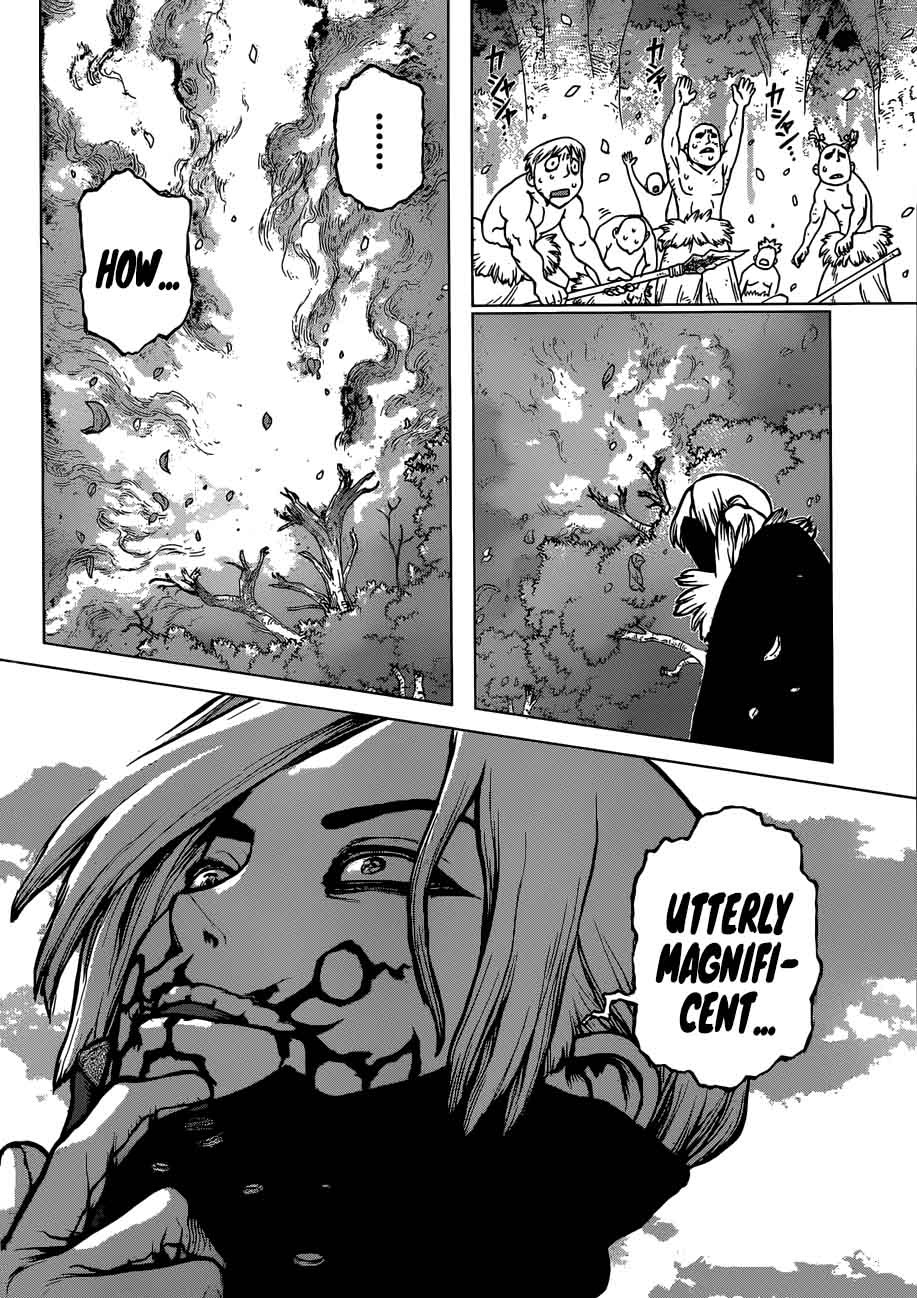 Dr. Stone Manga Chapter 78 page 5 - That Which Destroys or Saves scene