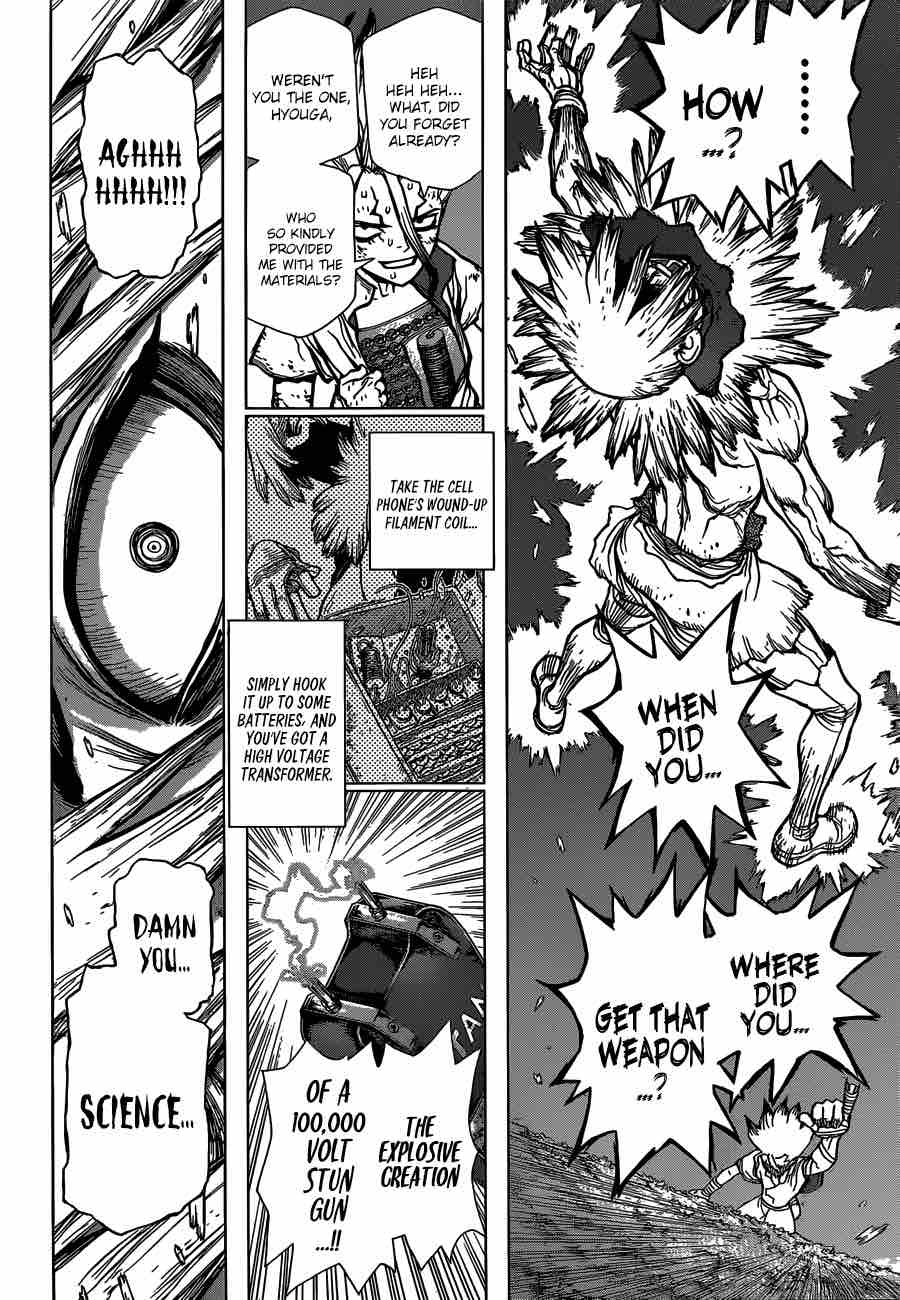 Dr. Stone Manga Chapter 82 page 2 - Epilogue of Stone Wars (End of Part 2) scene