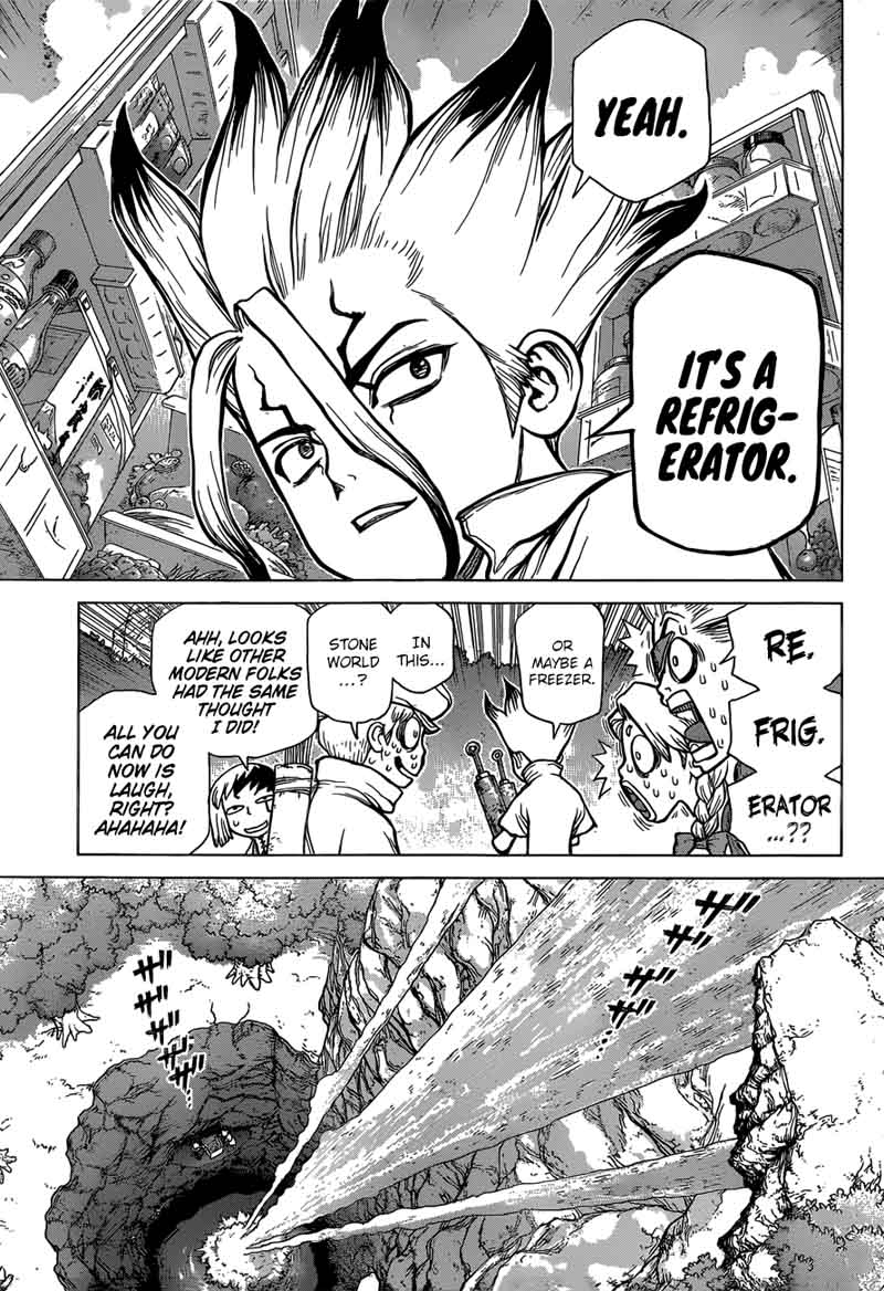 Dr. Stone Manga Chapter 83 page 12 - Dr. Stone scene